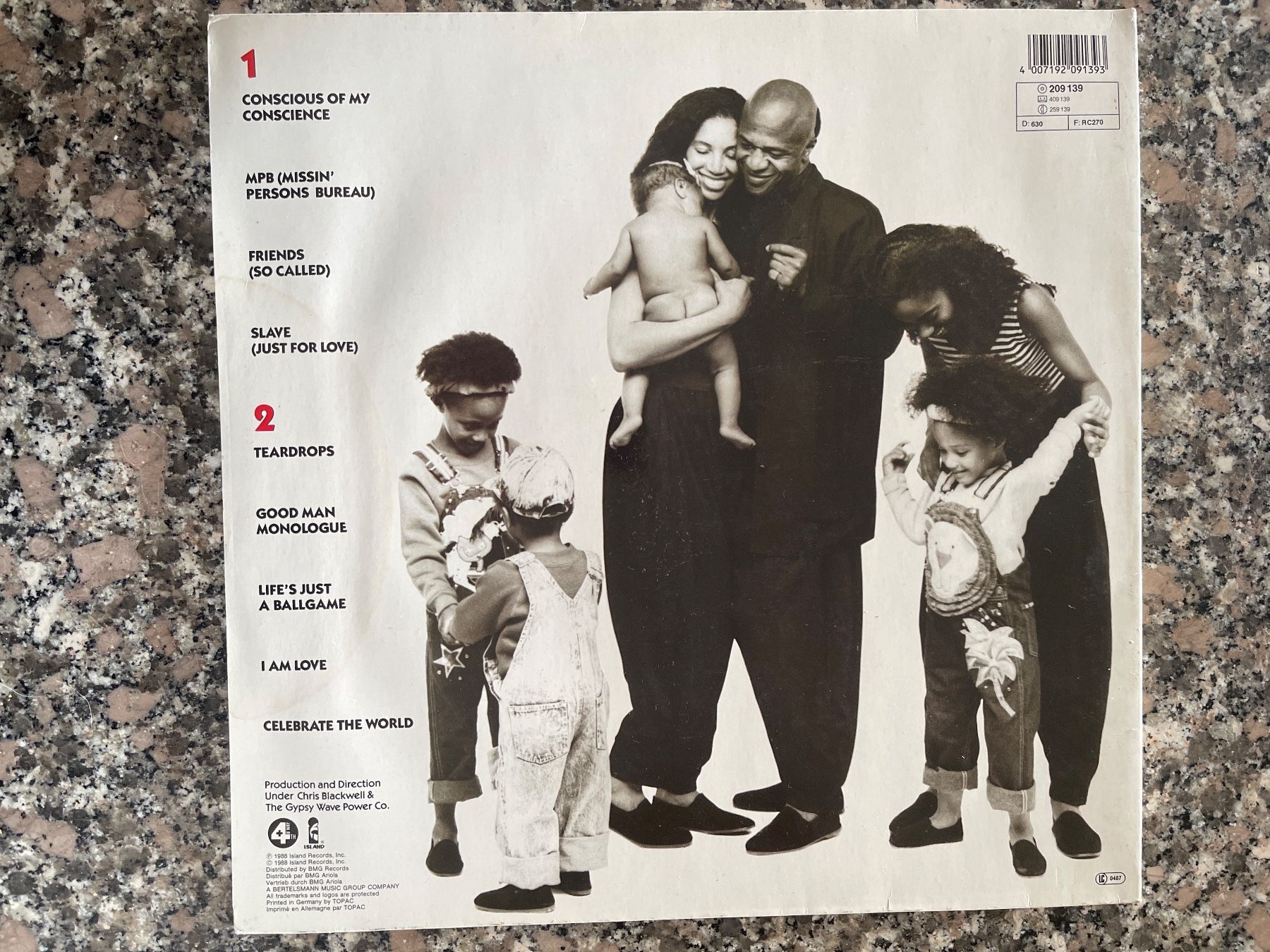 Schallplatten: A153/Womack & Womack - Conscience – Gebraucht aus Frutigen von Philippe_jsp 1