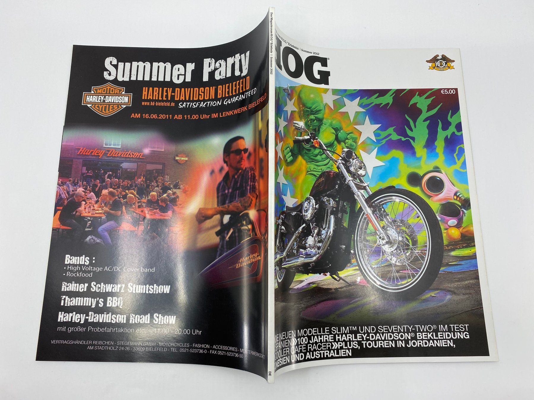 Riviste & Magazine: Harley Owners Group HOG Magazine 2012 – Usato da Langwiesen venduto da Restposten-24 4