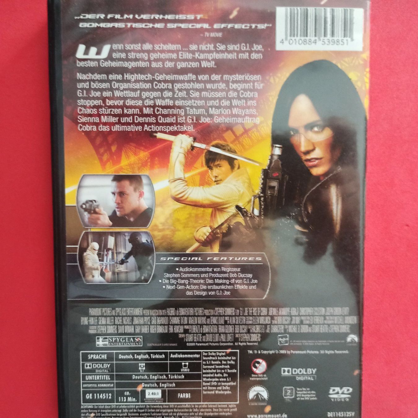 Tutti i DVDs: G.I. Joe - Geheimauftrag Cobra – Usato da Dübendorf venduto da kb86_MOVIE 1