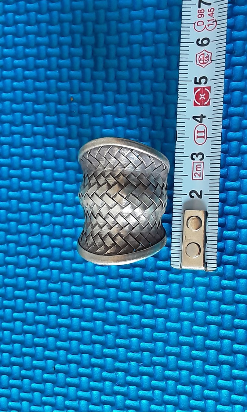 Anelli: Sterling Silver925 Woven Ring  – Nuovo (secondo la descrizione) da Wetzikon ZH venduto da Balloonartist 1