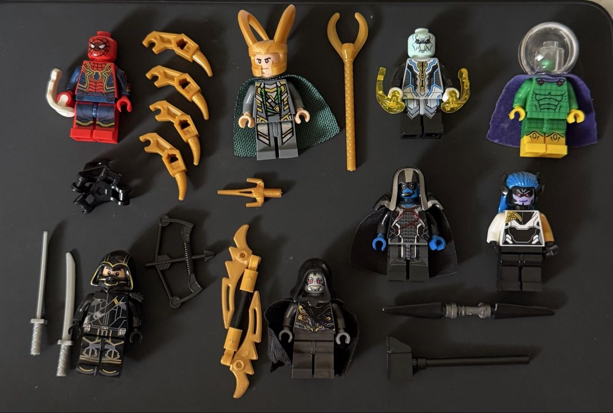 Lego Giocattoli: Custom Marvel Minifiguren – Usato da Biel-Benken BL venduto da Nick_3j8