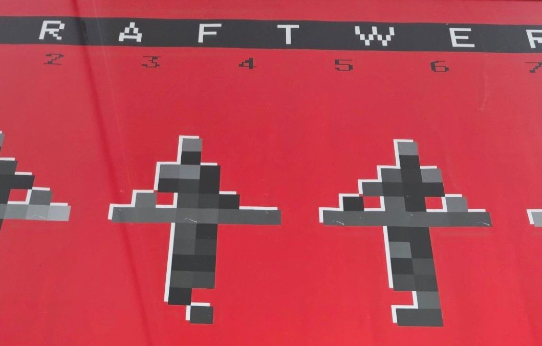 Poster & Bilder: KRAFTWERK 3-D Poster + Ticket & 3D-Brille – Gebraucht aus Flums von Flumsantik 2