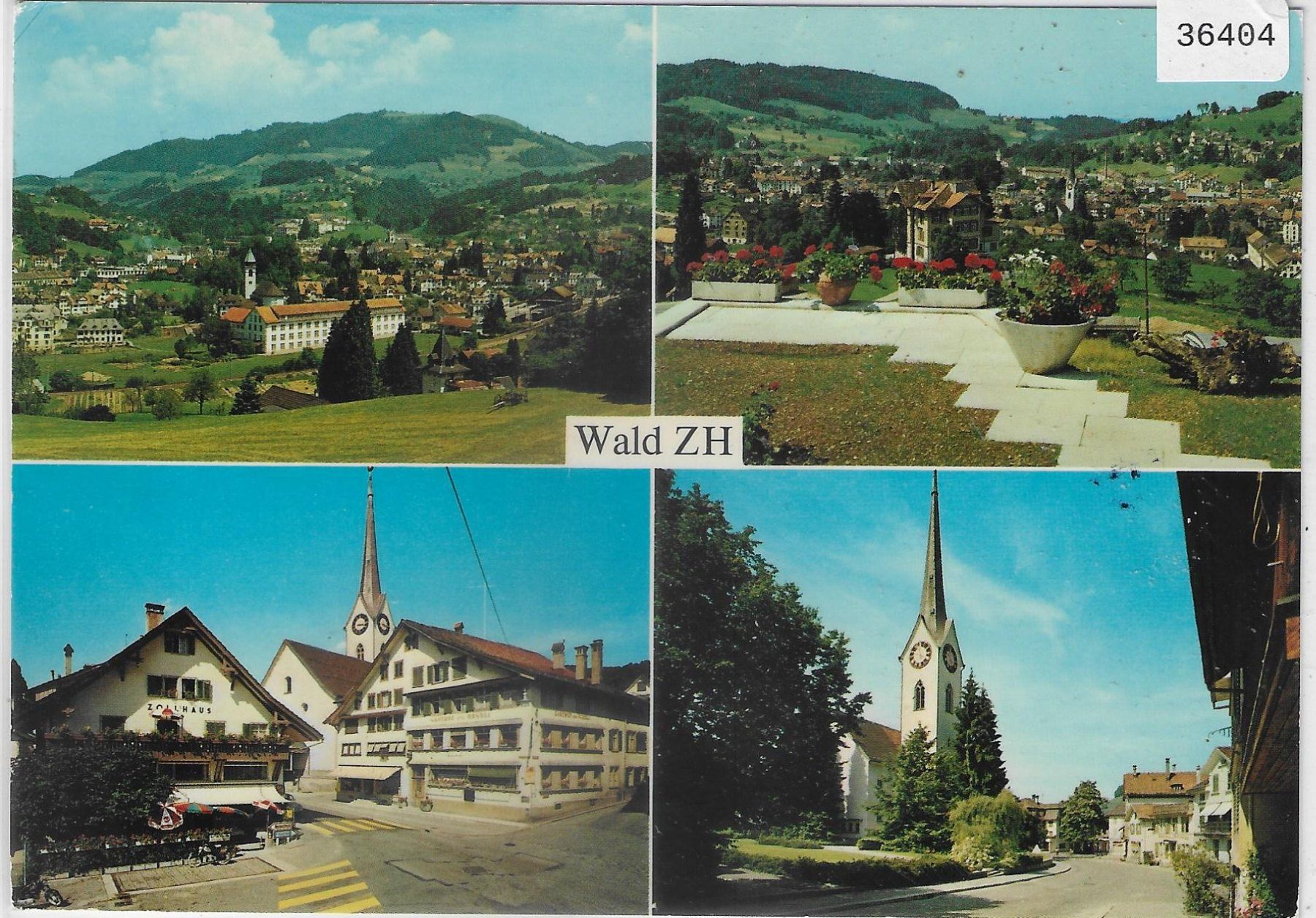 Cartes postales: Wald ZH - Multiview – D'occasion à Ettingen par Kartenplanet