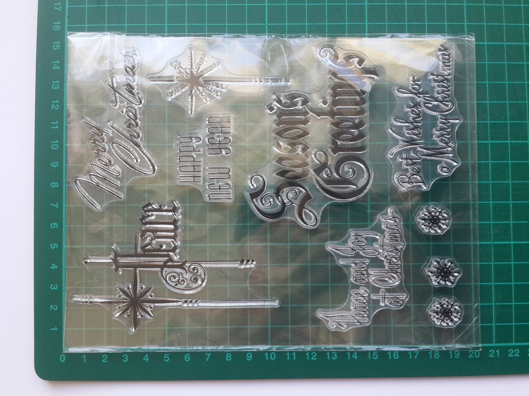 Stempel: Stempel Set "Seasons Greetings" – Neu und originalverpackt aus Löhningen von Fourbi18 1