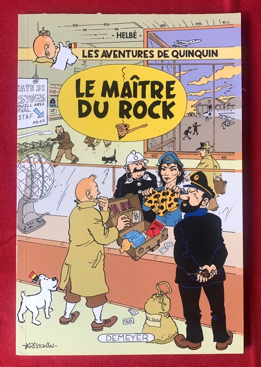 Le Maître Du Rock - Pastiche Tintin Par Alain Le Bussy | Kaufen Auf Ricardo