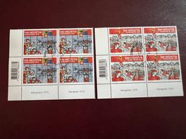 2015  Erstag gest. Viererblock Serie Nr.1544-45 (3919)