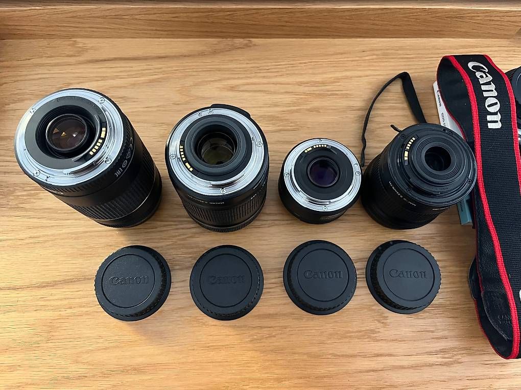 Kamera: Canon EOS 60D (low shutter count) kit & 4 lenses – Gebraucht aus Porza von Melanie.10 3