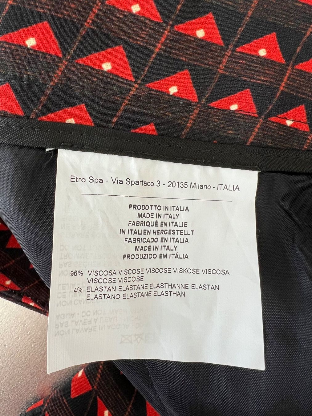 Etro Pantaloni: ETRO Hose – Usato da Remigen venduto da Orlana7 4