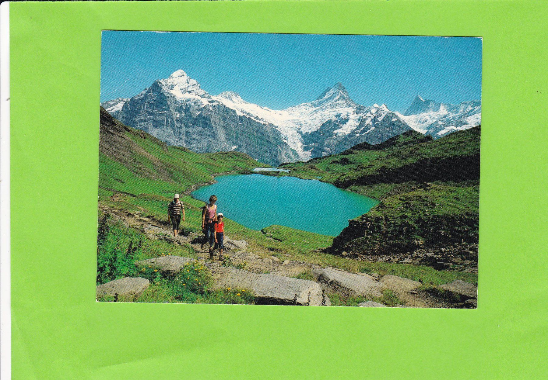 Cartes postales: Grindelwald-First mit Bachalpsee – D'occasion à St. Peterzell par neckertal