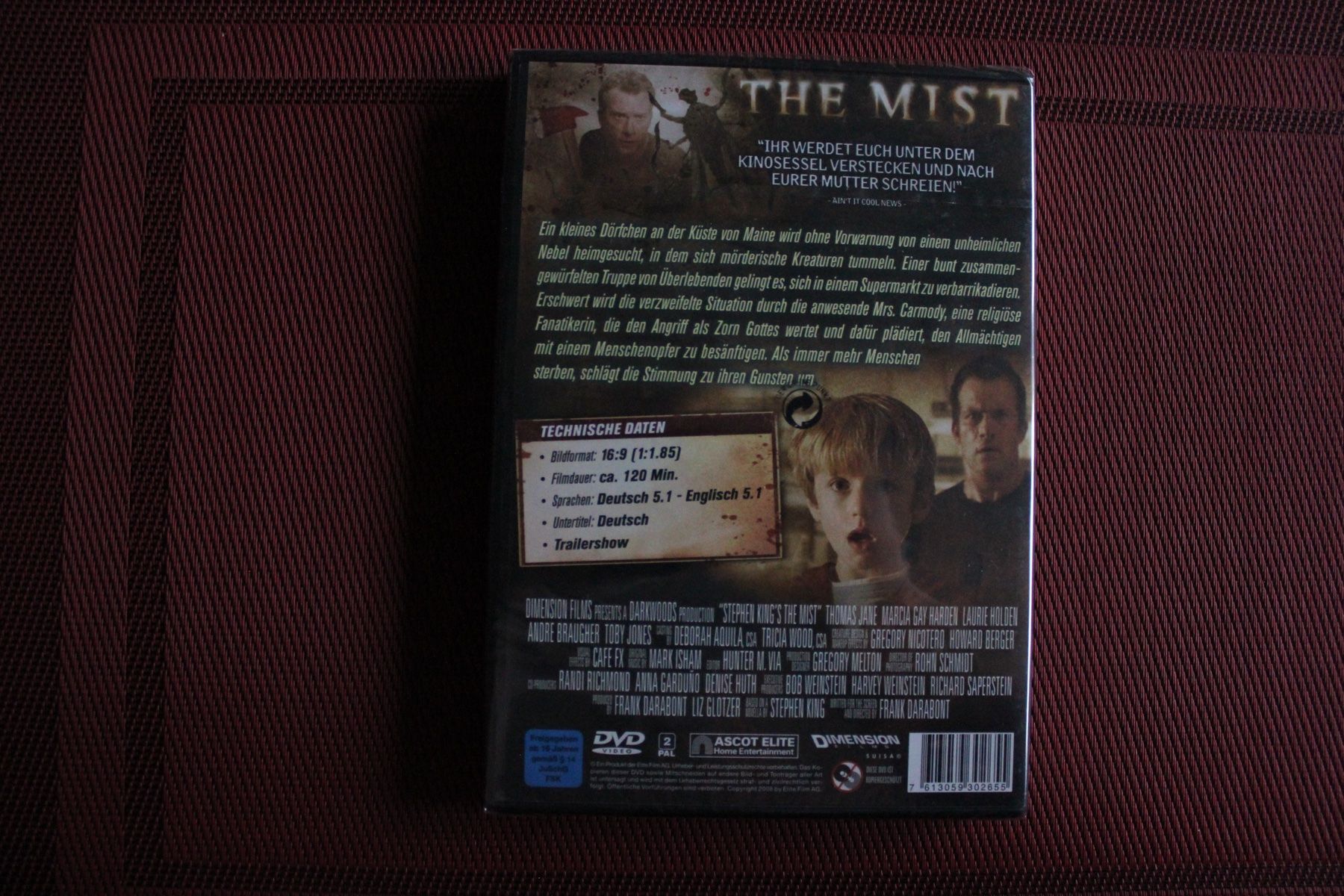 Tutti i DVDs: The Mist Stephen King"s  | DVD |  Neu – Usato da Geroldswil venduto da Schlumpfine1973 1