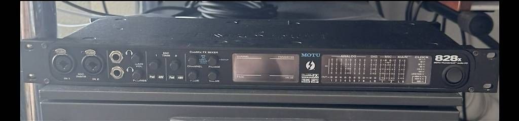 Studioequipment: MOTU 828x FireWire Audio Interface - Top Zustand! – Gebraucht aus Ennetbürgen von Pathaus