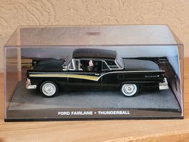 Auto 1:43 - Ford Fairelane - Diorama James Bond 007