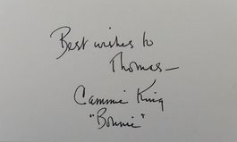 Cammie King (1934-2010) Schauspielerin - Autogramm
