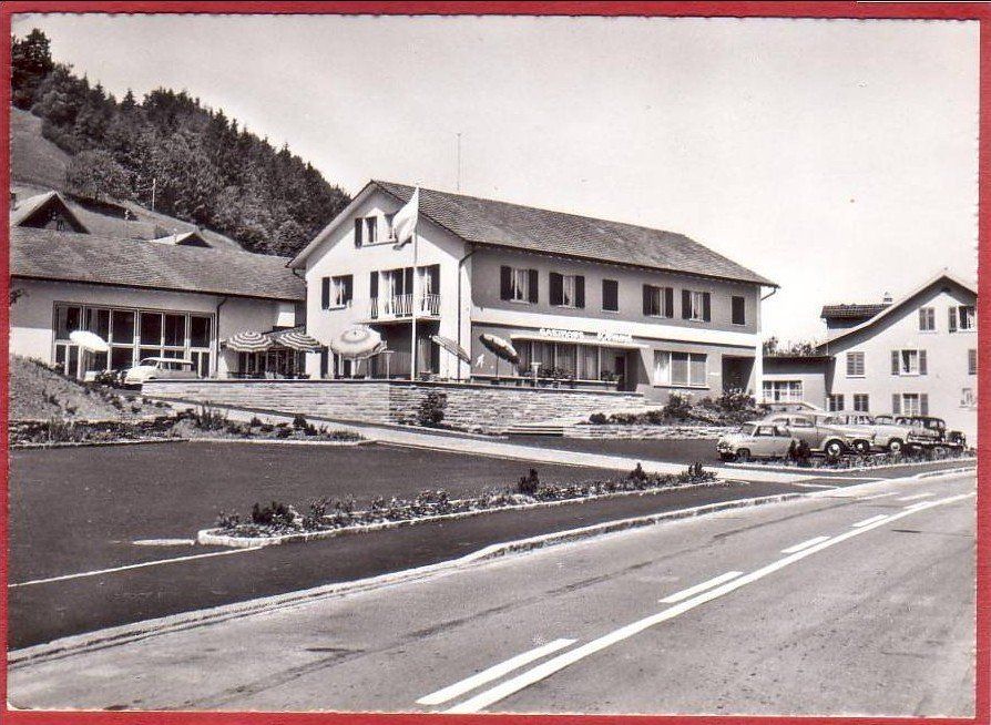 Cartoline postali: FISCHENTHAL, GASTHAUS BLUME, GROSSFORMAT – Usato da Grüningen venduto da Kartenlaube