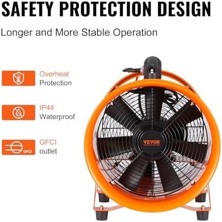 Ventilatori: Bauventilator 195-W-AC-Motor Baugebläse – Nuovo e nell'imballaggio originale da Hundwil venduto da pak_b5sl 5