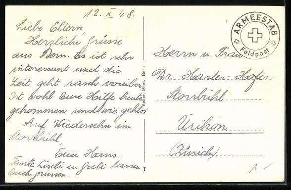 Cartoline postali: AK Bern, Partie in der Kramgasse – Usato da Berlin venduto da bartko-reher 1
