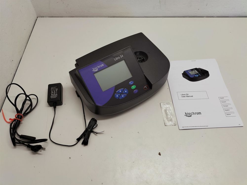 Biochrom Libra S4 Vis-Spectrophotometer (Gebraucht) in Niederdorf für ...