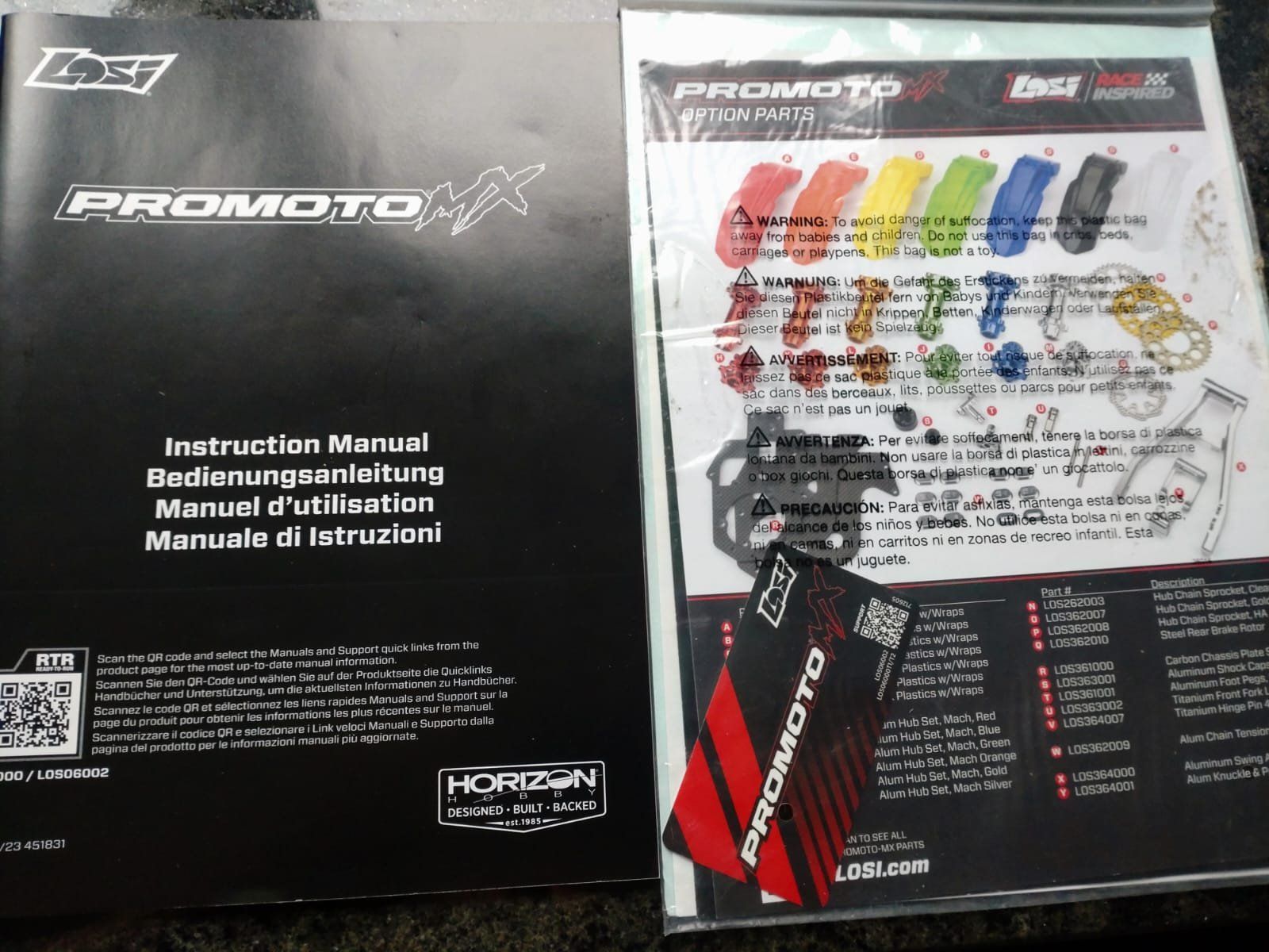 Losi Modellismo RC: Losi Promoto MX – Usato da Muolen venduto da steel100 9