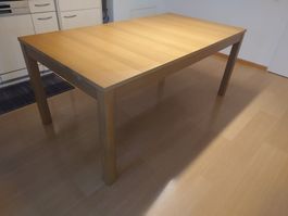 Esstisch Bjursta, ausz., Eiche furniert, 175cm/217cm x 95cm