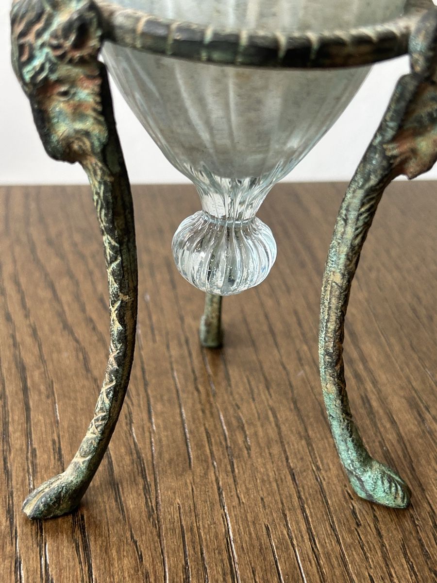 Murano Vasi & Recipienti: Antike Vase mit dekorativem Sockel- Kunstobjekt! – Usato da Losone venduto da del_yh97 2