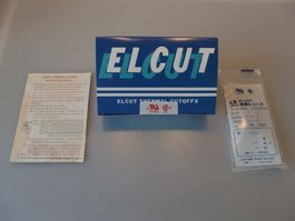 Thermosicherungen ELCUT, 130°C, Originalverpackt, 550 Stk.