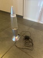 Bubble Lamp silberfarben mit Netzteil 