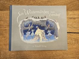 Antikes Bilderbuch - Ein Wintermärchen – Ernst Kreidolf