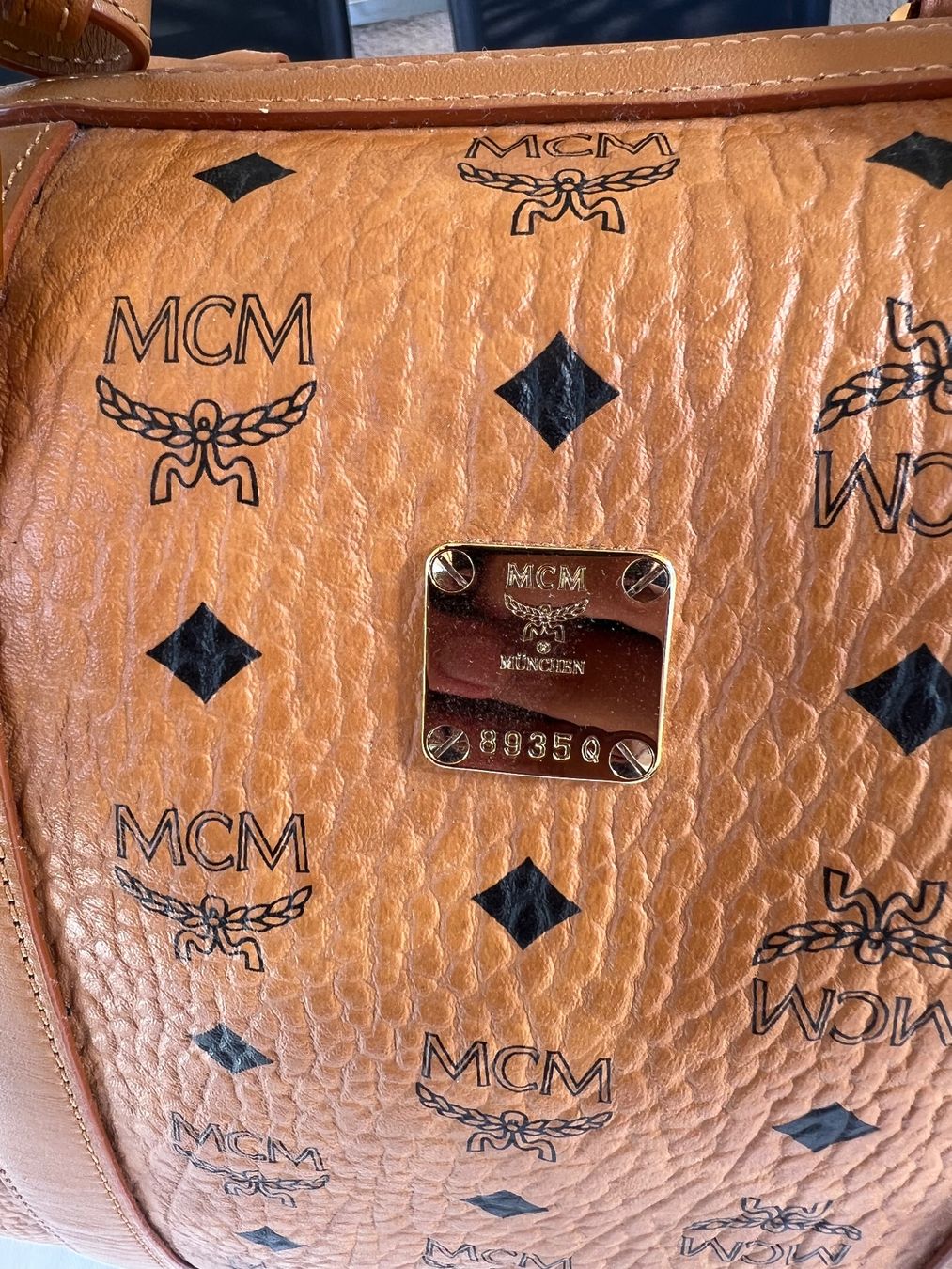 Mcm Sacs: MCM Weekender 45cm - ungetragen / Cognac – Neuf (Voir description) à Derendingen par MDPshopandmore 1