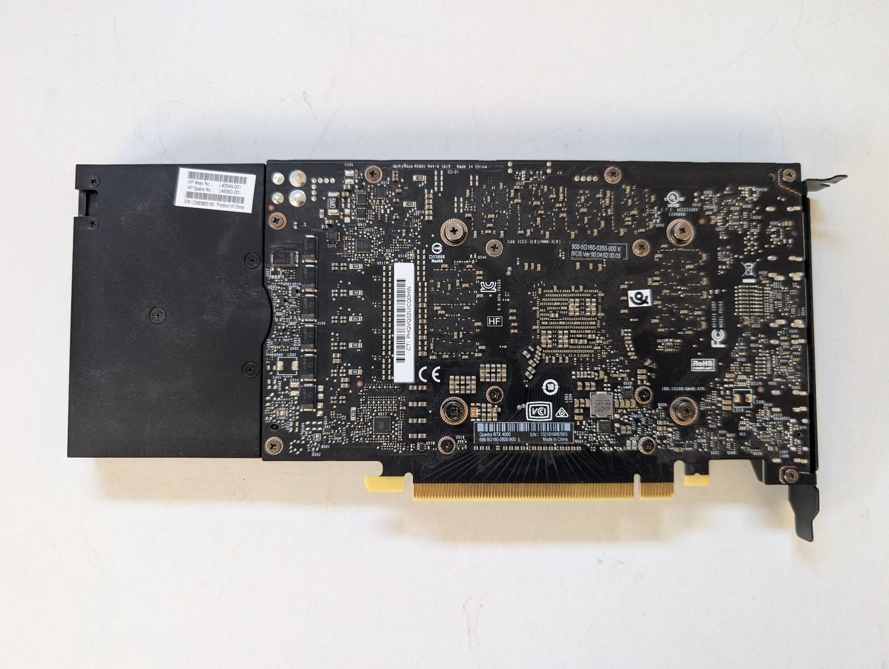 Nvidia Cartes graphiques: RTX 4000 8GB HP Grafikkarte – D'occasion à Celerina par gia_96tx 1