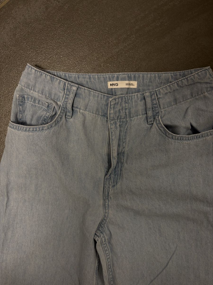 Mango Pantaloni: Mango Stoffhose im Jeans Look 34 – Usato da Rümlang venduto da svent 2