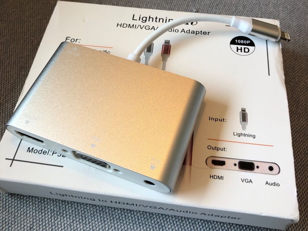 Lightning to HDMI/VGA/Audio Adapter Kaufen auf Ricardo