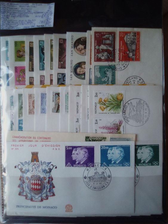 Monaco FDC - Carte Maximum Série Zoologie 1972, éléphants, Oblitéré Premier Jour