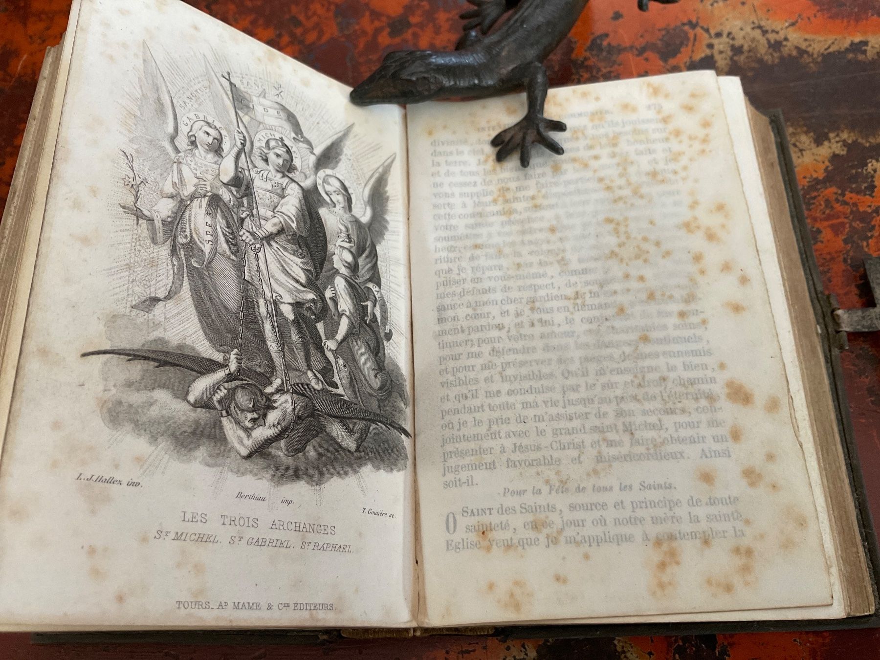 Bücher: Formulaire de Prières Reliure cuir 1859 – Gebraucht aus Delémont von vinylfreak01 1