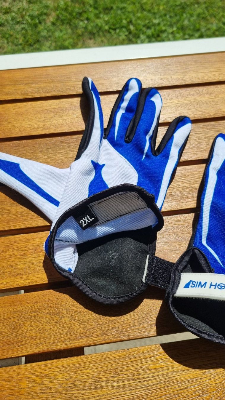 Guanti & manicotti: Gants Sim Racing - taille 2XL – Usato da Bulle venduto da joesatchy 2