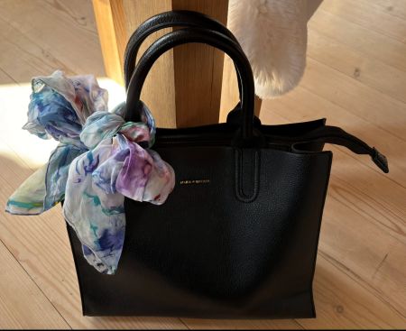 Tasche/Handtasche Regina Schrecker mit Seidentuch