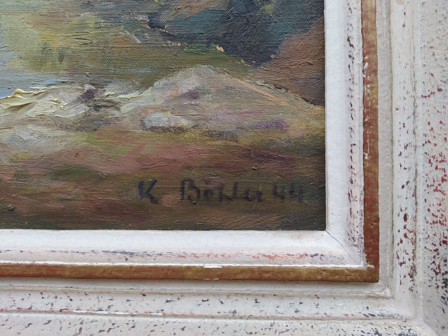 Gemälde: Ölgemälde signiert, datiert – Gebraucht aus Bretzwil von nefith 4
