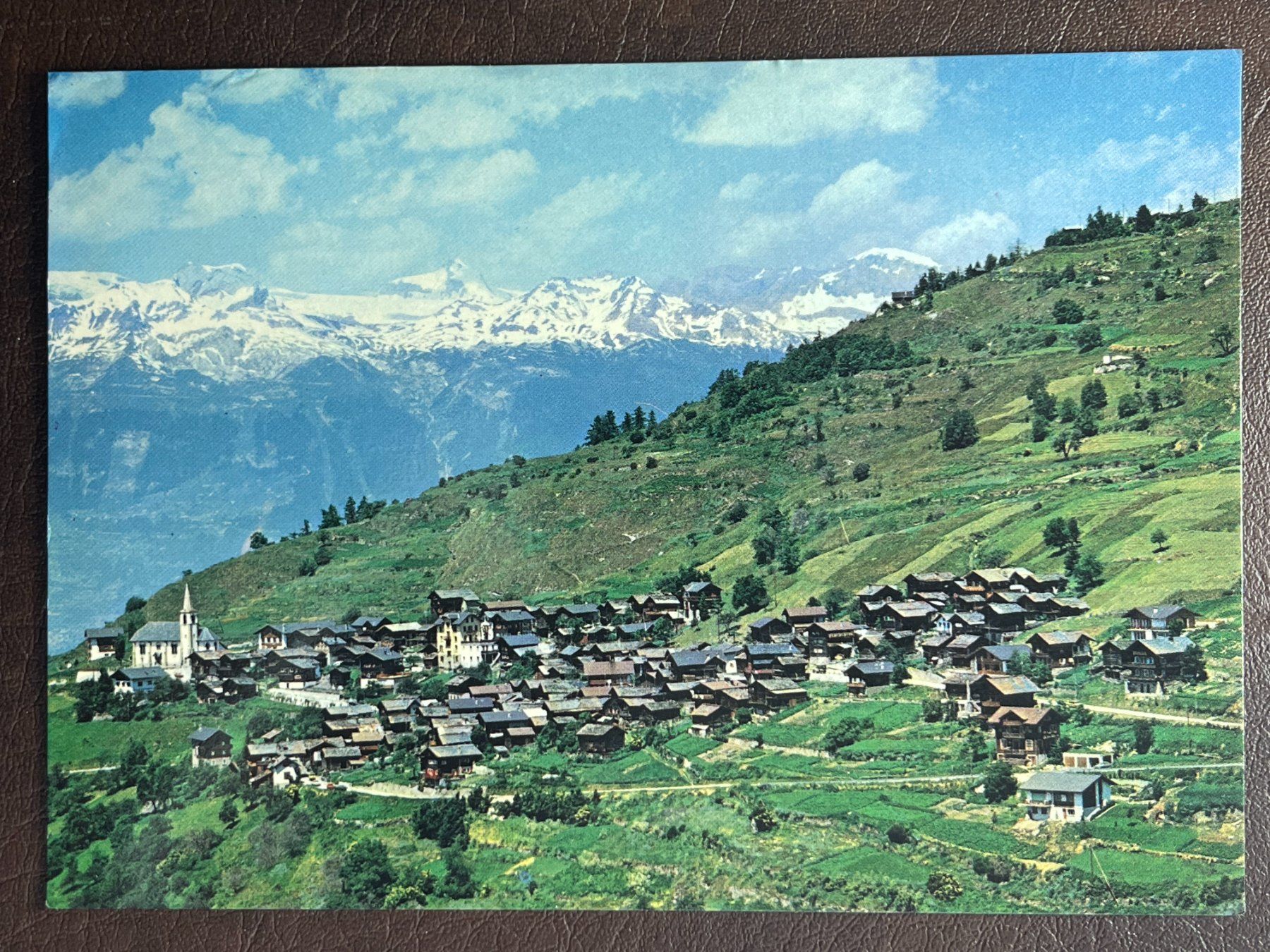 Ansichtskarten: Mase, Valais – Gebraucht aus Steg VS von danwer74