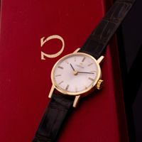 Omega Damenarmbanduhr Gelbgold Handaufzug