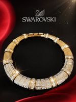 100 Jahre Swarovski Kette  limitiert, 18k vergoldet neu
