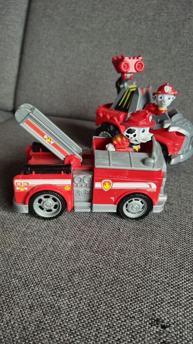 Giocattoli: Paw Patrol Marshall 2x Auto Set – Usato da Forch venduto da nadinepalermo 1