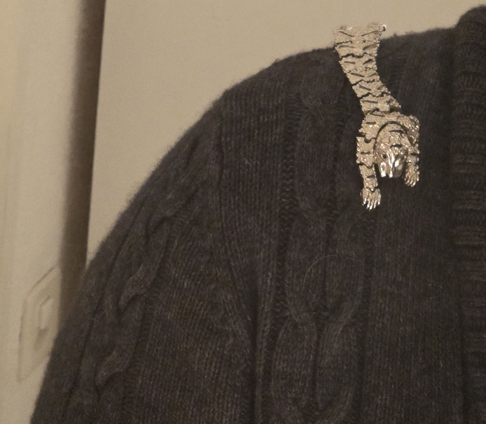 Spille & Fermagli: Mode Schmuck Brosche in Form eines Tigers – Usato da Kölliken venduto da Lieblings-stuecke 3