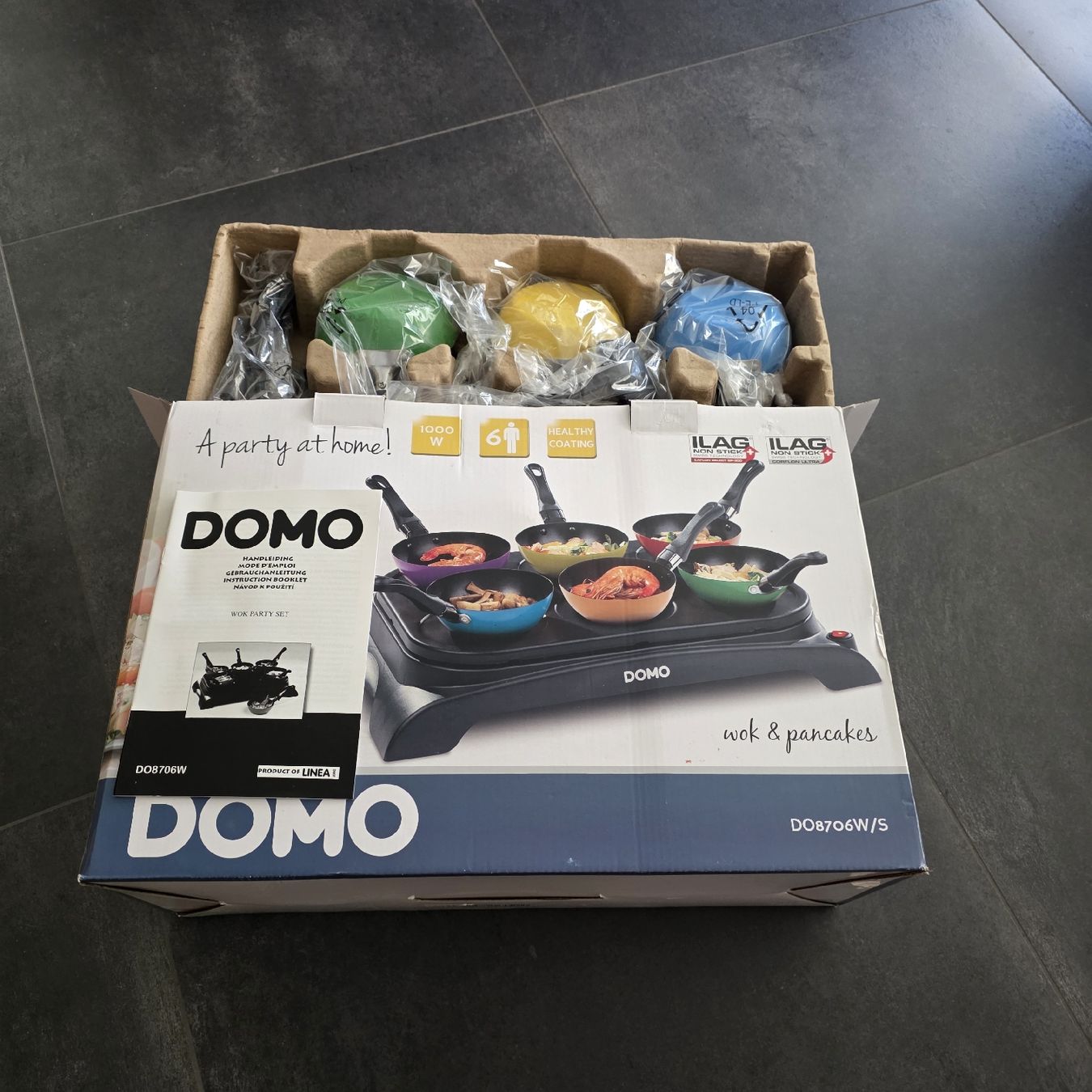 Piatti di portata: DOMO Partygrill neu – Nuovo e nell'imballaggio originale da Hägendorf venduto da Natus 1