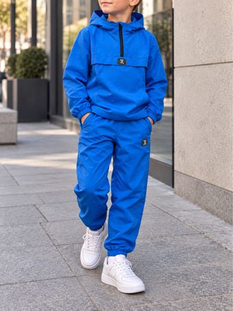 ENSEMBLE COUPE-VENT BLEU POUR ENFANT