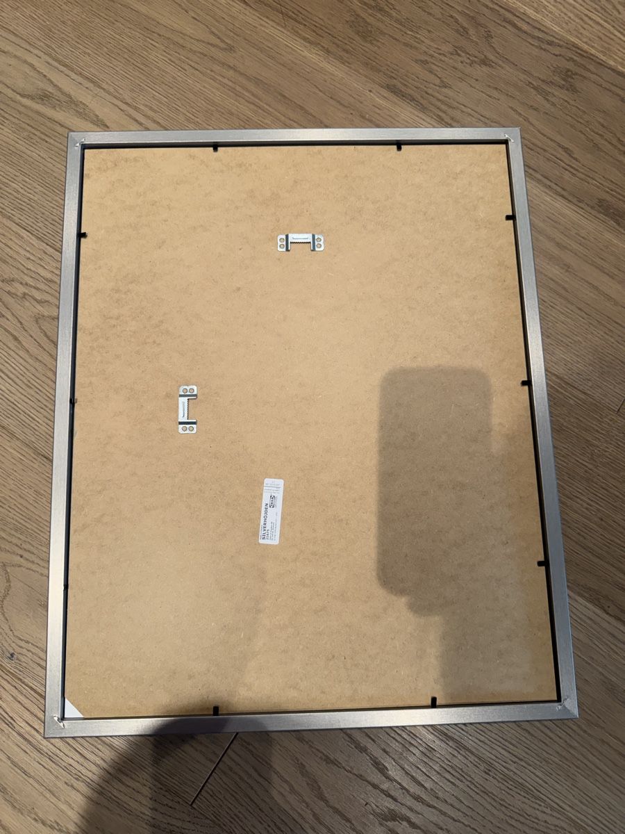Foto & Immagini: Wandbild Bär mit Silberrahmen IKEA Silverhöjden 40x50cm – Usato da Küsnacht ZH venduto da ToddyGinger 2