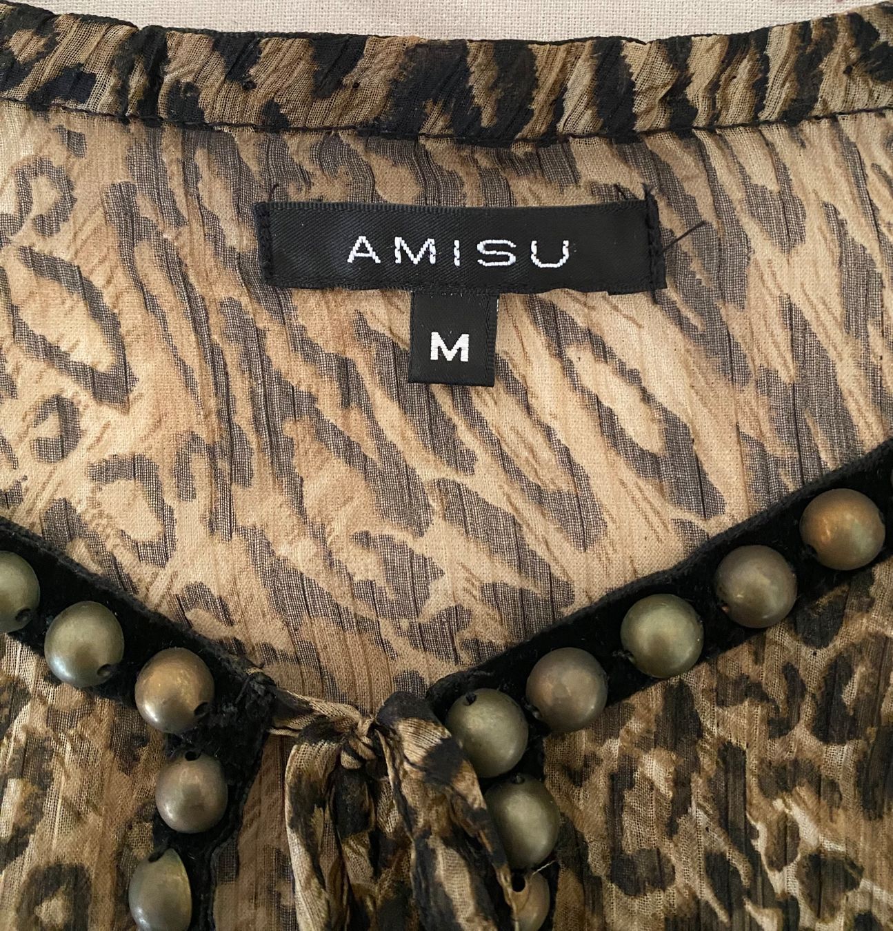 Camicette: Bluse in Animal-Print, Gr. M – Usato da Zürich venduto da Maria2021 3