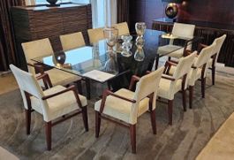 3x chaises Maison Dupin – Fairmont Grand Hotel Geneva