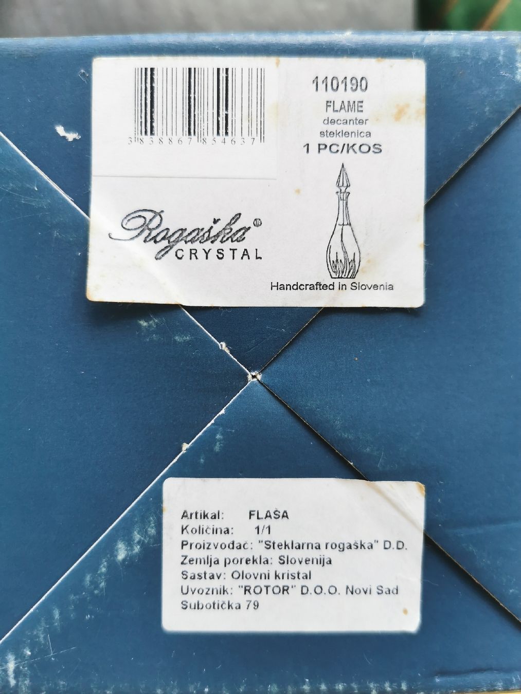 Caraffe: Kristall-Karaffe mit Stöpsel, neu – Nuovo e nell'imballaggio originale da Wettingen venduto da Biitel 4