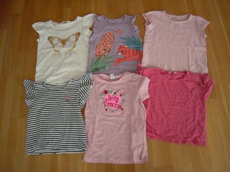 6 T-Shirts Gr 122 128