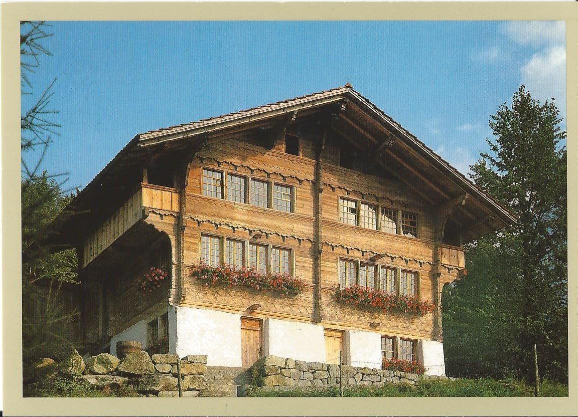 Ansichtskarten: Schweiz.Freilichtmuseum Ballenberg Haus von Brienz BE – Neu (gemäss Beschreibung) aus Rothrist von Stranglehold