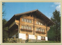 Schweiz.Freilichtmuseum Ballenberg Haus von Brienz BE